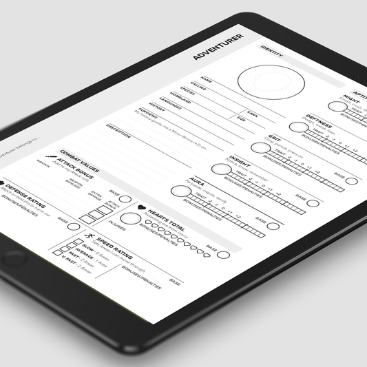 BREAK!! Character Sheet (PDF)